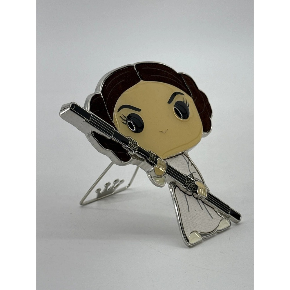 Funko Pop Pin Star‎ Wars Princess Leia Enamel w/ Stand